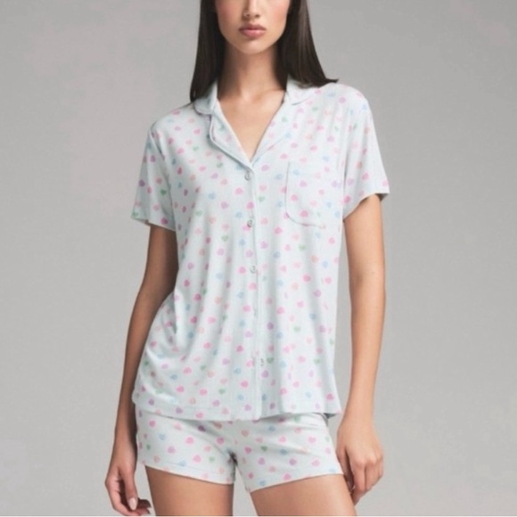 SKIMS Other - Skims Cloud Candy Heart Pajama Top